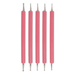 penna del trapano del punto del manicure della penna dell'indentazione dello strumento delle terraglie 5pcs/set