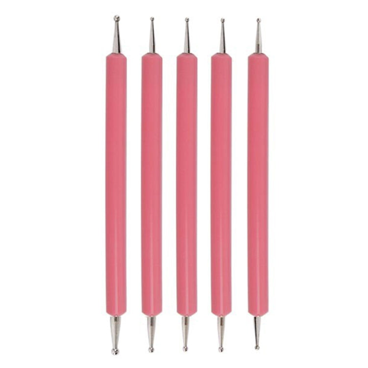 penna del trapano del punto del manicure della penna dell'indentazione dello strumento delle terraglie 5pcs/set