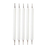 penna del trapano del punto del manicure della penna dell'indentazione dello strumento delle terraglie 5pcs/set