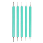 penna del trapano del punto del manicure della penna dell'indentazione dello strumento delle terraglie 5pcs/set