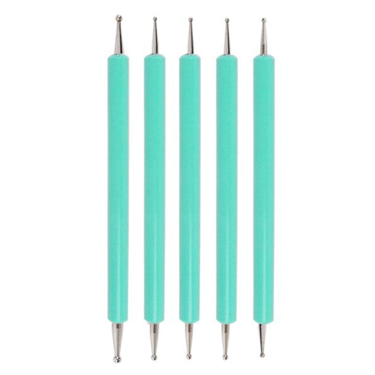 penna del trapano del punto del manicure della penna dell'indentazione dello strumento delle terraglie 5pcs/set