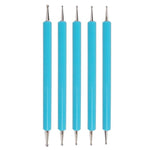 penna del trapano del punto del manicure della penna dell'indentazione dello strumento delle terraglie 5pcs/set