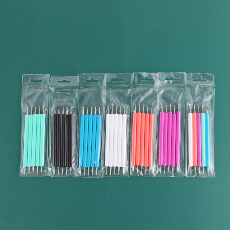 penna del trapano del punto del manicure della penna dell'indentazione dello strumento delle terraglie 5pcs/set