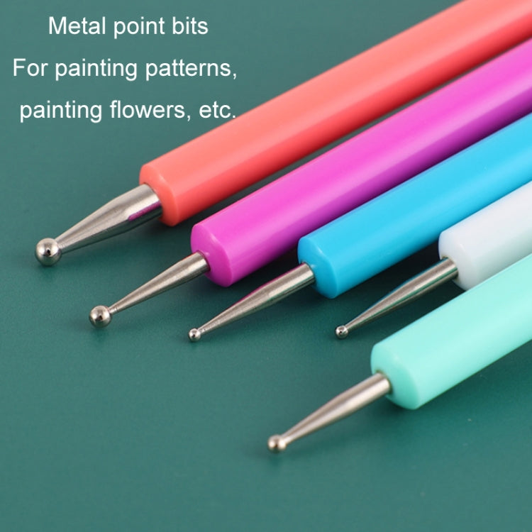 penna del trapano del punto del manicure della penna dell'indentazione dello strumento delle terraglie 5pcs/set