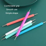 penna del trapano del punto del manicure della penna dell'indentazione dello strumento delle terraglie 5pcs/set