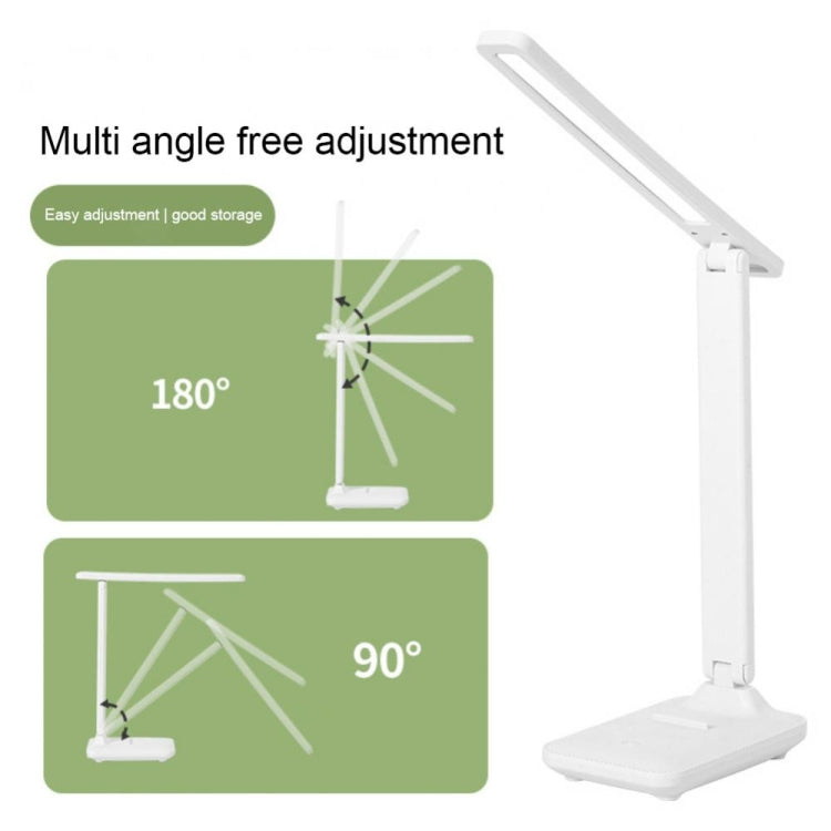 Lampada da scrivania pieghevole con display digitale intelligente a LED, stile:, USB Straight Plug, Charging 2000mAh, Charging 3200mAh, Double Head USB Straight Plug, Double Head Charging 2000mAh, Double Head Charging 3200mAh