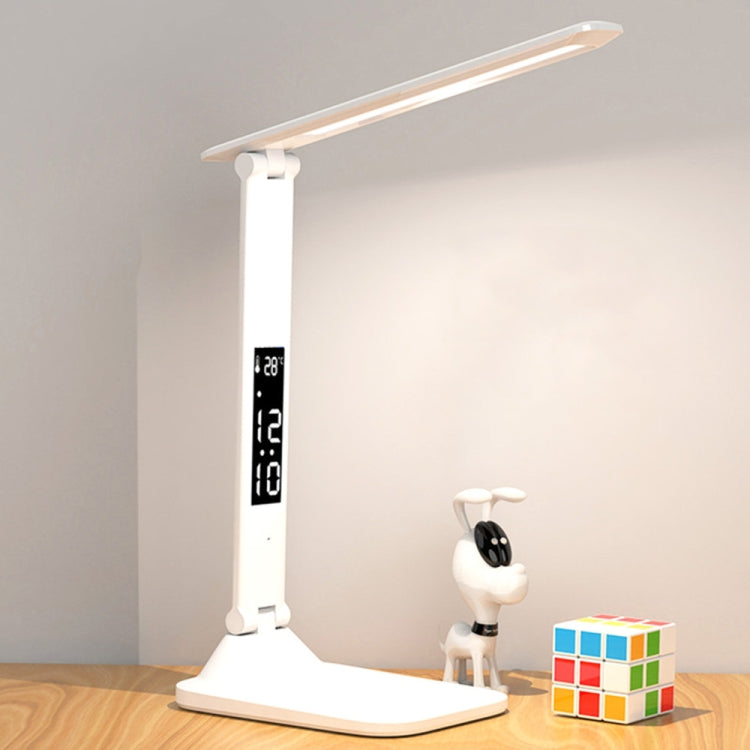 Lampada da scrivania pieghevole con display digitale intelligente a LED, stile:, USB Straight Plug, Charging 2000mAh, Charging 3200mAh, Double Head USB Straight Plug, Double Head Charging 2000mAh, Double Head Charging 3200mAh
