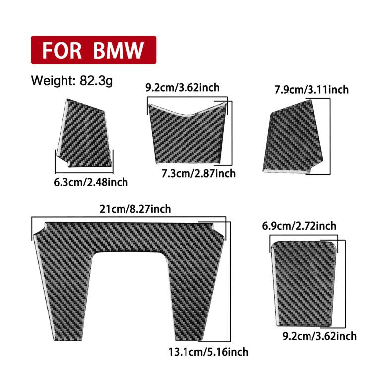 Adesivi per la cornice del serbatoio carburante per BMW C400X 2021-2023, set da 5 pezzi.