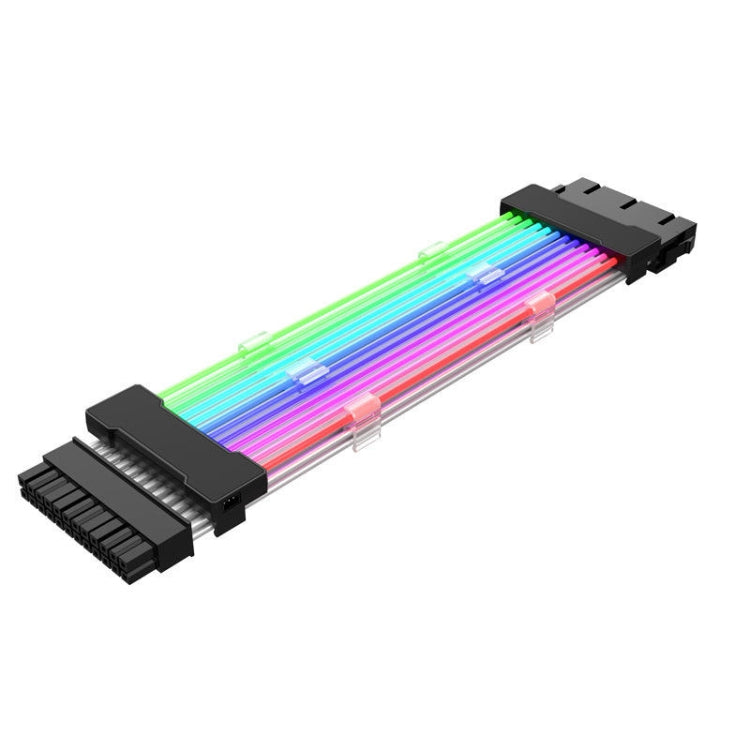Linea di colori al neon 5V ARGB, 24pin Motherboard Power Supply Light Wire Black, Double 8pin Graphics Card Power Supply Wire Black, 3x8pin Graphics Card Power Supply Wire Black, 24pin Motherboard Power Supply Light Wire White                          ...