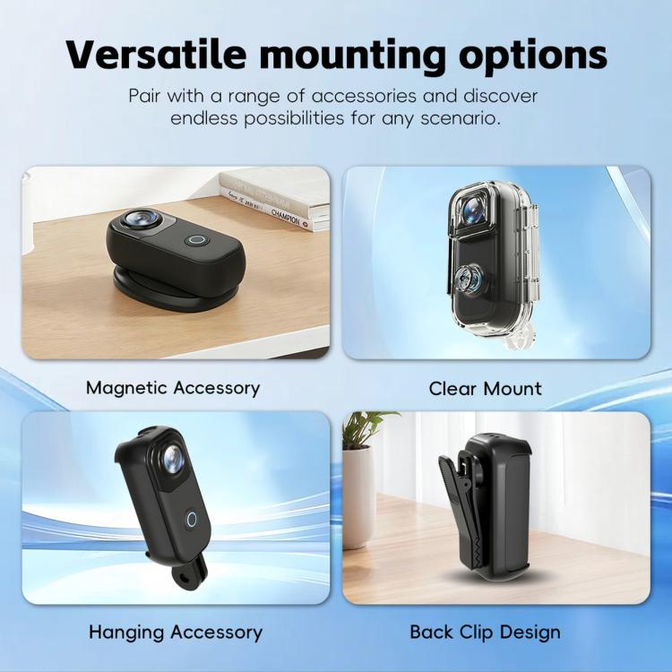 Videocamera d'azione 4K WiFi HD con registratore MZ01