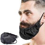 5 pezzi Copri barba da uomo Custodia per barba resistente all'olio e alle macchie, Beard Cover