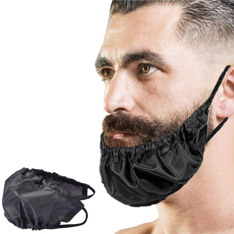 5 pezzi Copri barba da uomo Custodia per barba resistente all'olio e alle macchie, Beard Cover