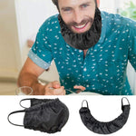 5 pezzi Copri barba da uomo Custodia per barba resistente all'olio e alle macchie, Beard Cover