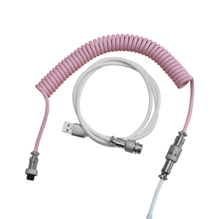 Ajazz AL60 USB To Type-C/USB-C Keyboard Extension Line Connettore a foro singolo, lunghezza cavo: 2,3 m