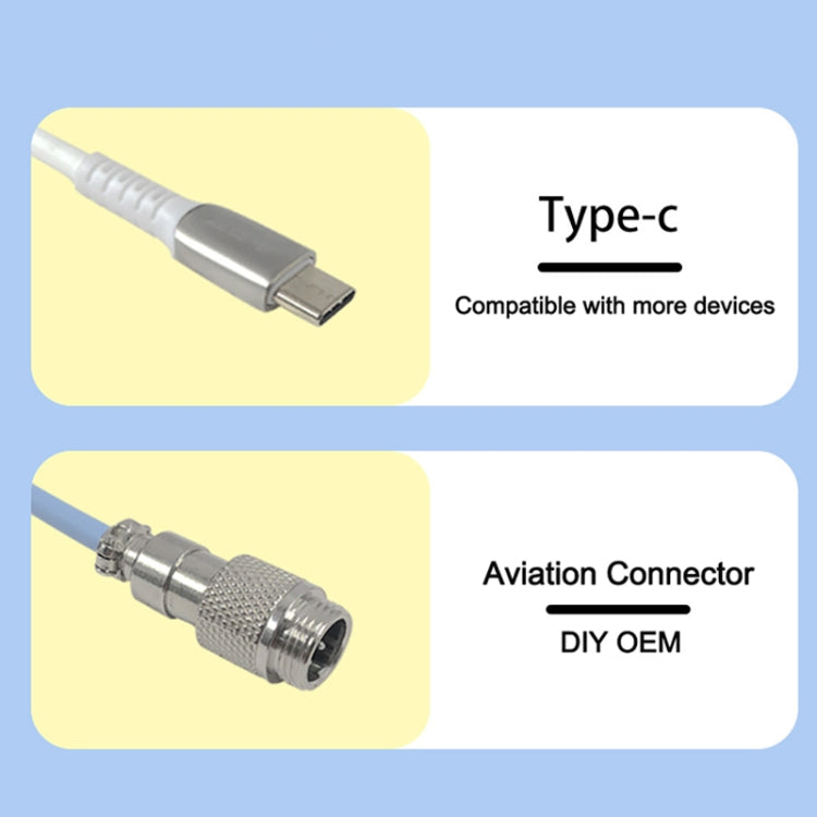 Cavo prolunga tastiera USB a USB-C 2,3 m Ajazz AL60