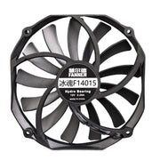 FANNER Ice Soul F14015 4PIN PWM Ventola per telaio ultrasottile Radiatore per computer desktop, F14015