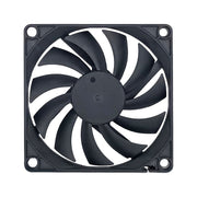 FANNER Ice Soul F8010 Ventola del telaio ultra sottile 4 pin PWM Regolazione intelligente della velocità Raffreddamento silenzioso Dissipazione del calore, F8010