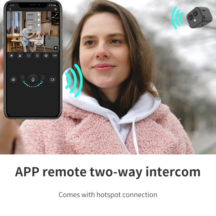 Telecamera WiFi 4K Dual Lens con Monitoraggio Remoto