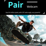 Telecamera WiFi 4K Dual Lens con Monitoraggio Remoto