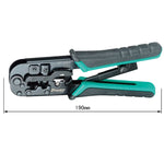 ProsKit CP-376TR 4P/6P/8P Pinze a crimpare per reti a tre usi, CP-376TR