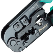 ProsKit CP-376TR 4P/6P/8P Pinze a crimpare per reti a tre usi, CP-376TR
