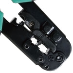 ProsKit CP-376TR 4P/6P/8P Pinze a crimpare per reti a tre usi, CP-376TR