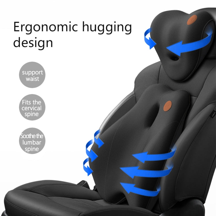 SR-21 Cuscino lombare per auto Poggiatesta Sedile Accessori in memory foam, Stile:, Ordinary Headrest (Black), Ordinary Headrest (Gray), Ordinary Headrest (Brown), Massage Headrest (Black), Massage Headrest (Gray), Massage Headrest (Brown)             ...