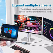 Convertitore da USB 3.0 a doppio HDMI ad alta definizione Estensore dello stesso schermo USB 4K, USB 3.0 To Dual HDMI