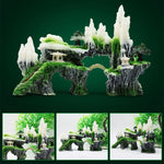 Ornamento decorativo dell'acquario della resina di simulazione del paesaggio dell'acquario di pietra, stile:, Cave Mountain C, Cave Mountain D, Small Rockery, Three-legged Rockery, Big Rockery, Shunfeng Mountain, Yu Mountain, Tianzhu Mountain          ...