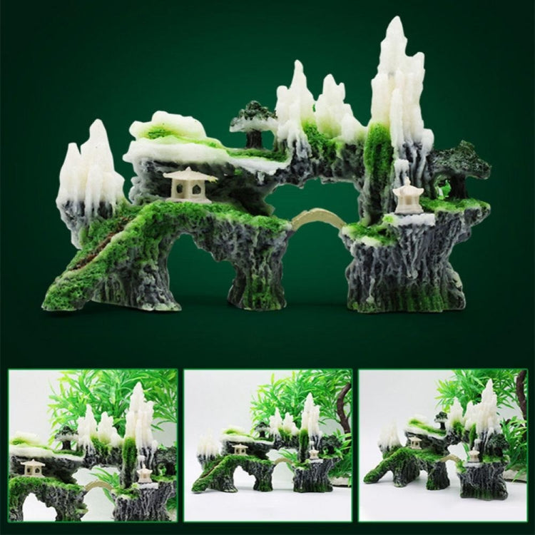 Ornamento decorativo dell'acquario della resina di simulazione del paesaggio dell'acquario di pietra, stile:, Cave Mountain C, Cave Mountain D, Small Rockery, Three-legged Rockery, Big Rockery, Shunfeng Mountain, Yu Mountain, Tianzhu Mountain          ...