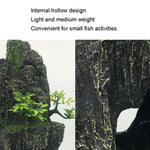 Ornamento decorativo dell'acquario della resina di simulazione del paesaggio dell'acquario di pietra, stile:, Cave Mountain C, Cave Mountain D, Small Rockery, Three-legged Rockery, Big Rockery, Shunfeng Mountain, Yu Mountain, Tianzhu Mountain          ...