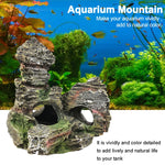 Ornamento decorativo dell'acquario della resina di simulazione del paesaggio dell'acquario di pietra, stile:, Cave Mountain C, Cave Mountain D, Small Rockery, Three-legged Rockery, Big Rockery, Shunfeng Mountain, Yu Mountain, Tianzhu Mountain          ...