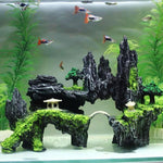 Ornamento decorativo dell'acquario della resina di simulazione del paesaggio dell'acquario di pietra, stile:, Cave Mountain C, Cave Mountain D, Small Rockery, Three-legged Rockery, Big Rockery, Shunfeng Mountain, Yu Mountain, Tianzhu Mountain          ...