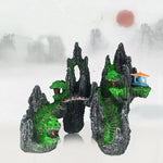 Ornamento decorativo dell'acquario della resina di simulazione del paesaggio dell'acquario di pietra, stile:, Cave Mountain C, Cave Mountain D, Small Rockery, Three-legged Rockery, Big Rockery, Shunfeng Mountain, Yu Mountain, Tianzhu Mountain          ...