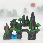 Ornamento decorativo dell'acquario della resina di simulazione del paesaggio dell'acquario di pietra, stile:, Cave Mountain C, Cave Mountain D, Small Rockery, Three-legged Rockery, Big Rockery, Shunfeng Mountain, Yu Mountain, Tianzhu Mountain          ...