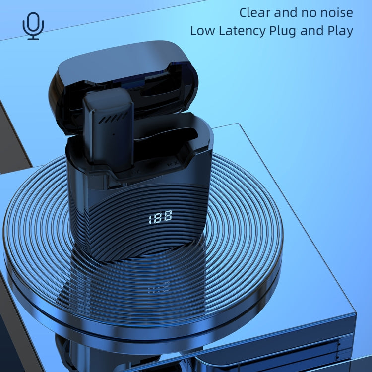 Microfono lavalier wireless con cancellazione rumore e custodia