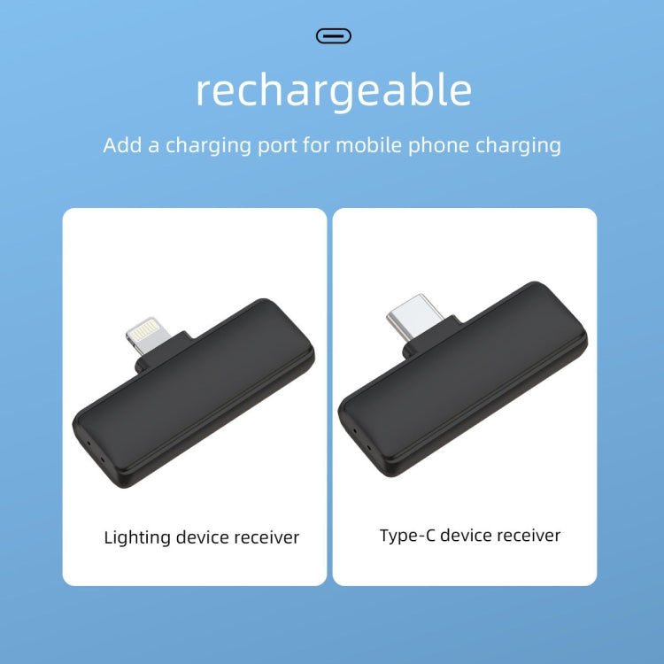 Microfono lavalier wireless con cancellazione rumore e custodia