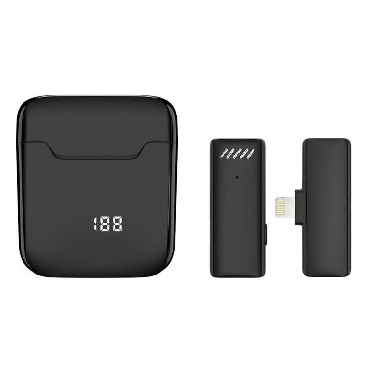 Microfono lavalier wireless con cancellazione rumore e custodia