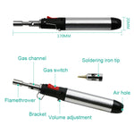 Saldatore a gas 3 in 1 con torcia a gas Saldatore a gas a forma di penna