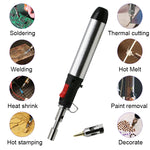 Saldatore a gas 3 in 1 con torcia a gas Saldatore a gas a forma di penna