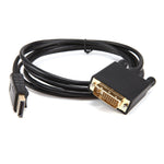 Cavo adattatore 1080P DP a DVI HD Spina placcata in oro, DP31 1.8m, DP31 3m