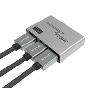 Commutatore bidirezionale 8K 60HZ 1.4V 2 In 1 Out DP, Grey