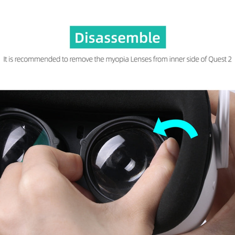 Lenti asferiche miopia per Oculus Quest 2 in resina