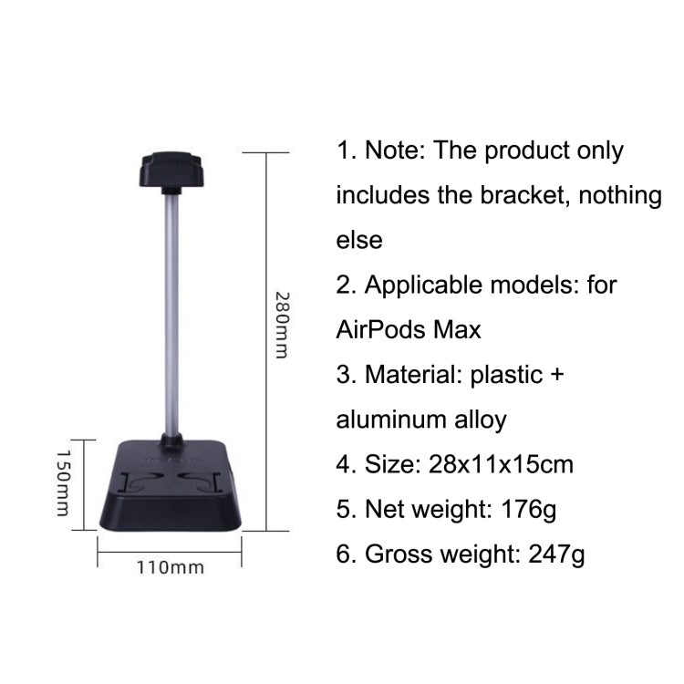Supporto cuffie Hifylux AP-HF5 per AirPods Max