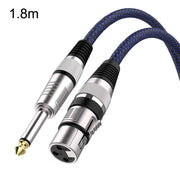 Cavo bilanciamento XLR a TRS 6,35 mm vari metri