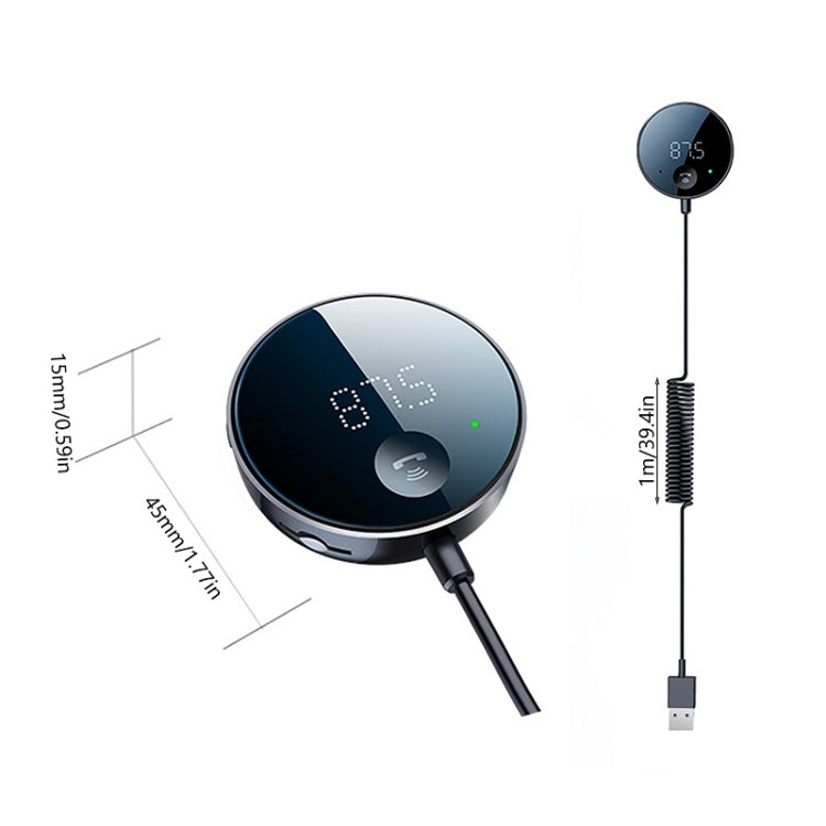 Ricevitore Bluetooth per auto Lettore MP3 Trasmettitore musicale FM, S-23, S-23 With Bracket
