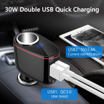 Accendisigari multifunzionale per auto 100W One for Two Caricabatterie ad alta potenza, S-06A, S-06 Bluetooth
