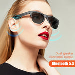 Occhiali da sole Bluetooth 5.3 con cuffie wireless
