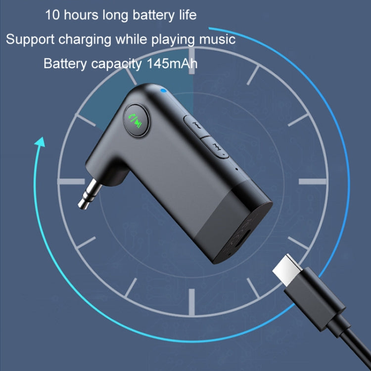 S-18 Mini adattatore audio AUX per auto Ricevitore wireless Bluetooth 5.0, S-18