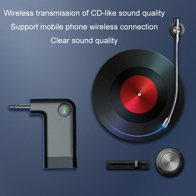 S-18 Mini adattatore audio AUX per auto Ricevitore wireless Bluetooth 5.0, S-18